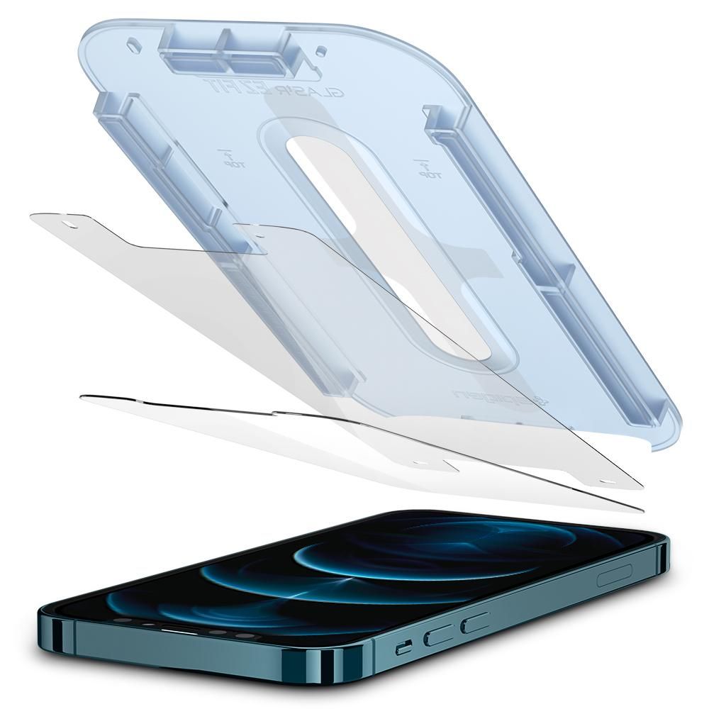 Spigen szko hartowane Glass TR EZ FIT Apple iPhone 12 Pro Max / 2