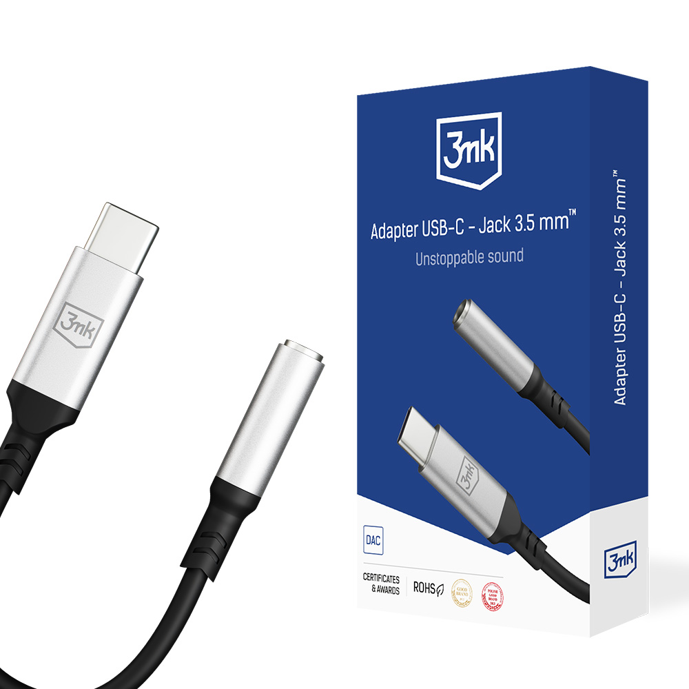 3mk adapter USB-C - Jack 3,5mm