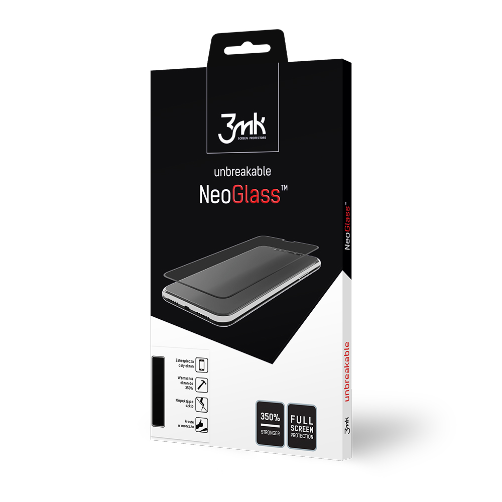 3mk NeoGlass czarna ramka Apple iPhone 12 Pro Max