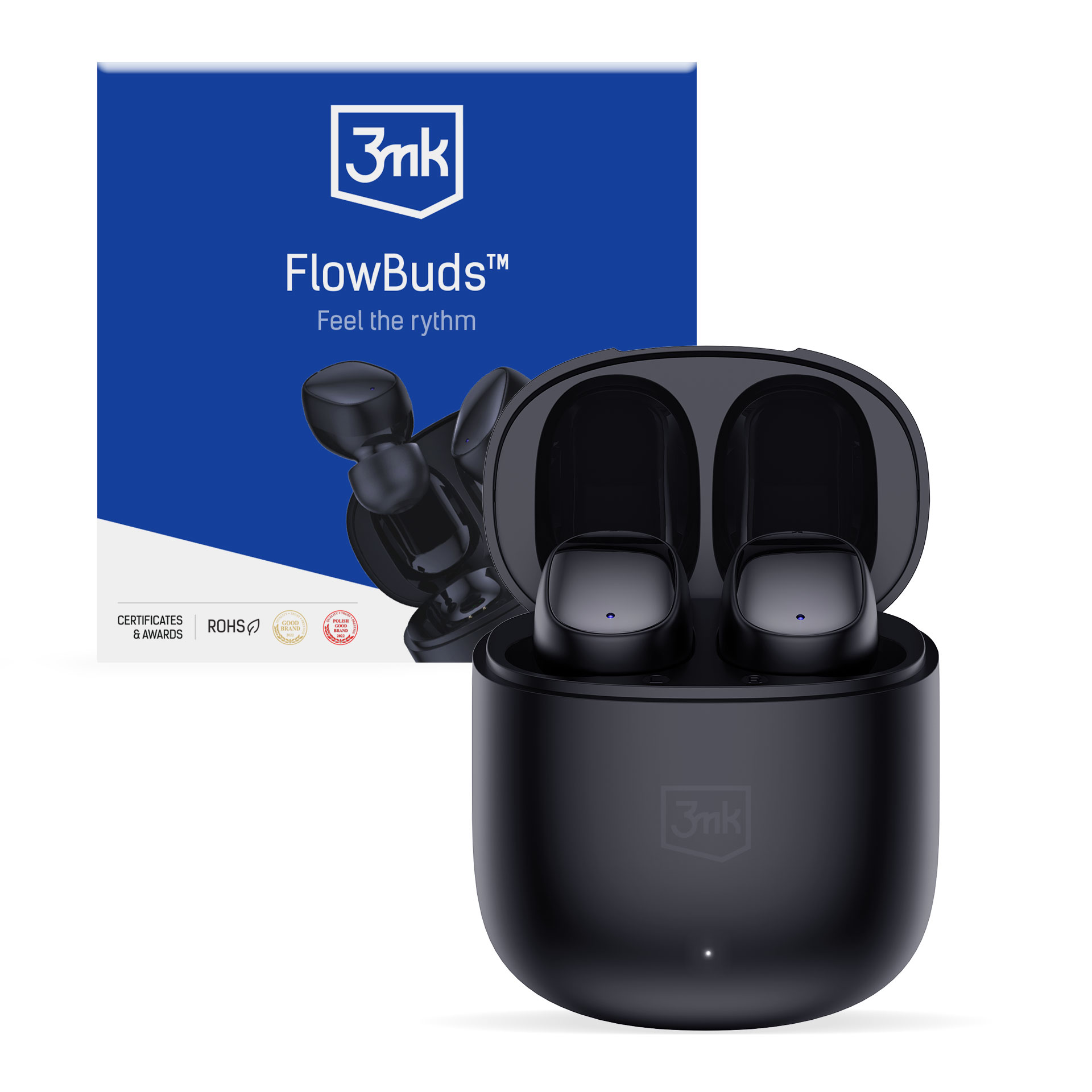 3mk s�uchawki bezprzewodowe FlowBuds black