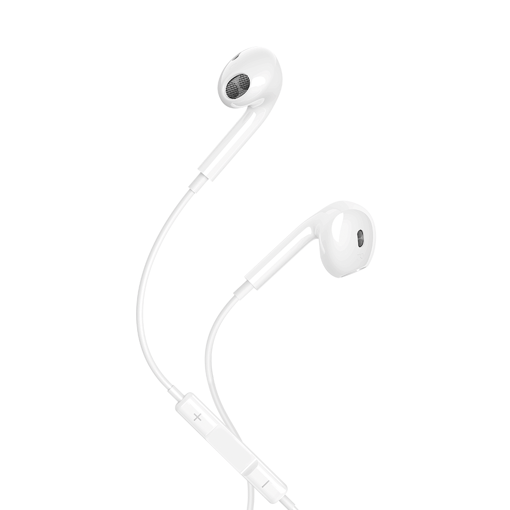 Maxlife słuchawki przewodowe MXEP-04 douszne USB-C białe Motorola Moto E22S / 3 Maxlife słuchawki przewodowe MXEP-04 douszne USB-C białe Motorola Moto E22S / 3