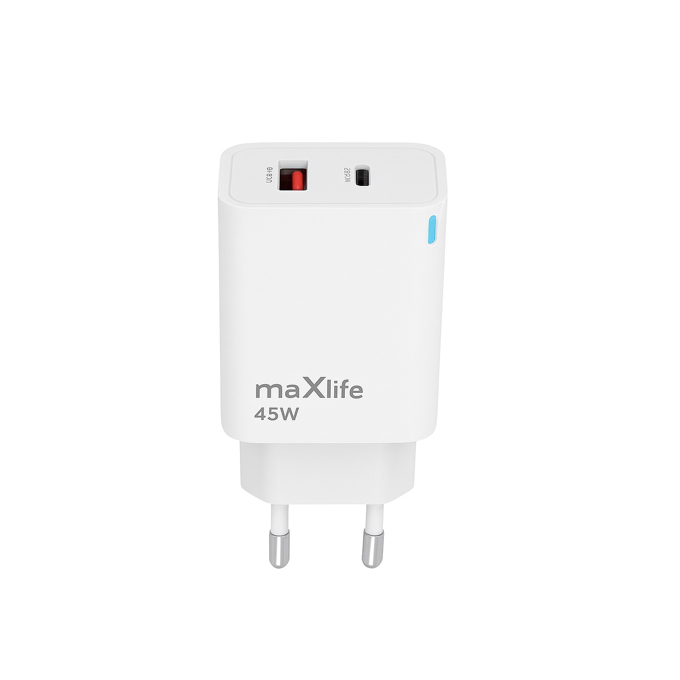 Szybka ładowarka do telefonu 45W GaN 2 porty USB i USB-C Samsung Galaxy A52S 5G / 2 Szybka ładowarka do telefonu 45W GaN 2 porty USB i USB-C Samsung Galaxy A52S 5G / 2