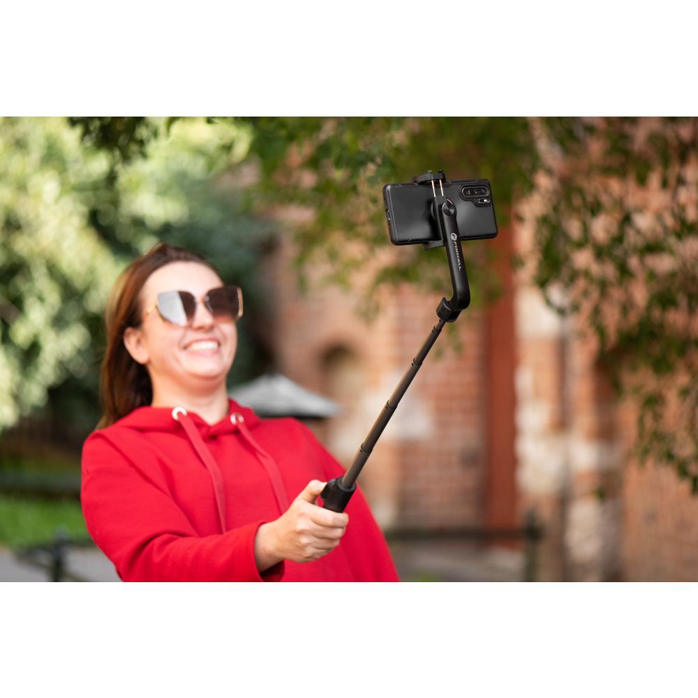 Kijek Selfie Stick statyw do telefonu z pilotem Bluetooth Samsung Galaxy F22 4G / 3 Kijek Selfie Stick statyw do telefonu z pilotem Bluetooth Samsung Galaxy F22 4G / 3