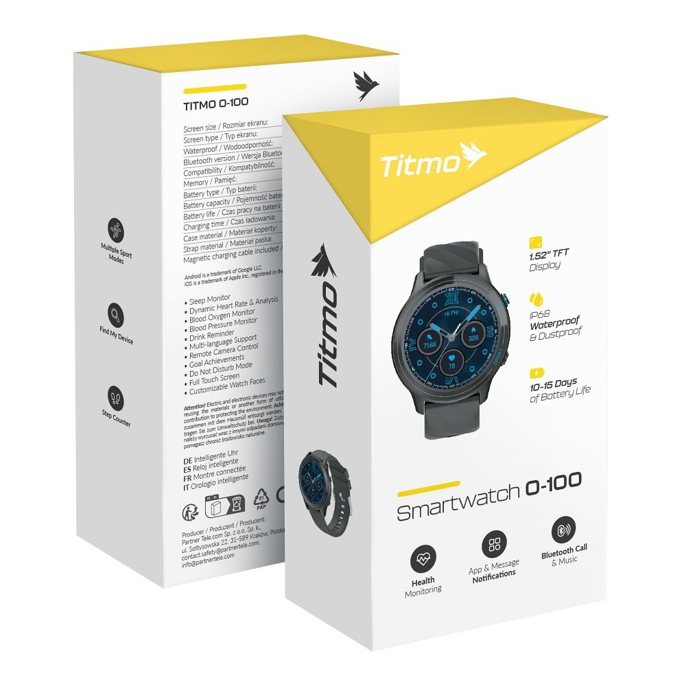 Smartwatch TITMO O-100 1,52