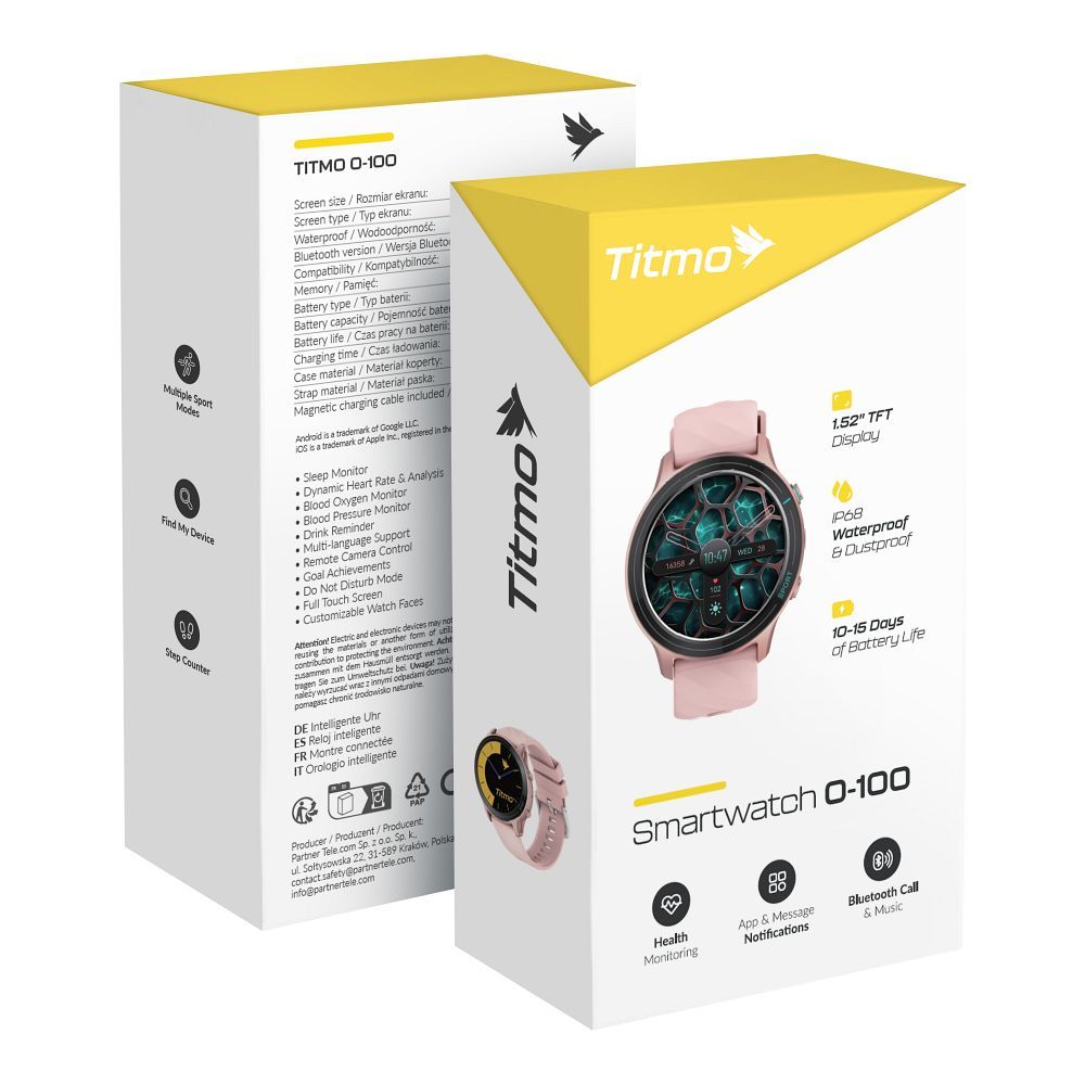 Smartwatch TITMO O-100 1,52