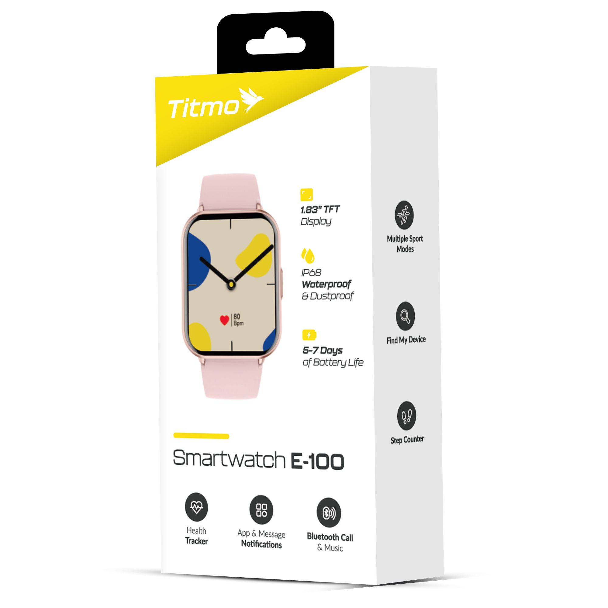 Smartwatch TITMO E-100 1,83