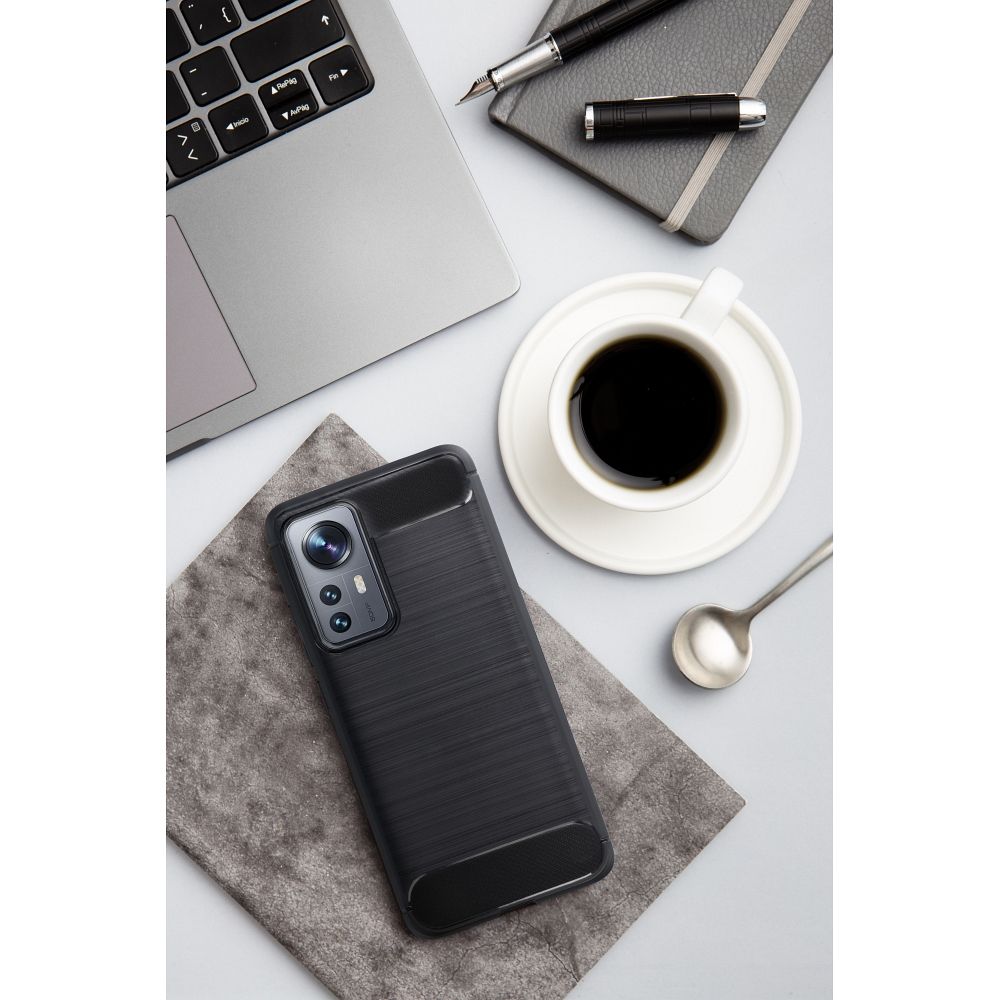 Pokrowiec Carbon Case czarny Oppo A6 Pro 5G / 5 Pokrowiec Carbon Case czarny Oppo A6 Pro 5G / 5