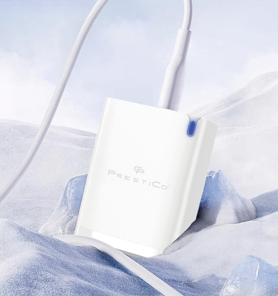 Szybka ładowarka 45W PRESTICO z odpinanym kablem USB-C 1m Samsung Galaxy A52S 5G / 6 Szybka ładowarka 45W PRESTICO z odpinanym kablem USB-C 1m Samsung Galaxy A52S 5G / 6