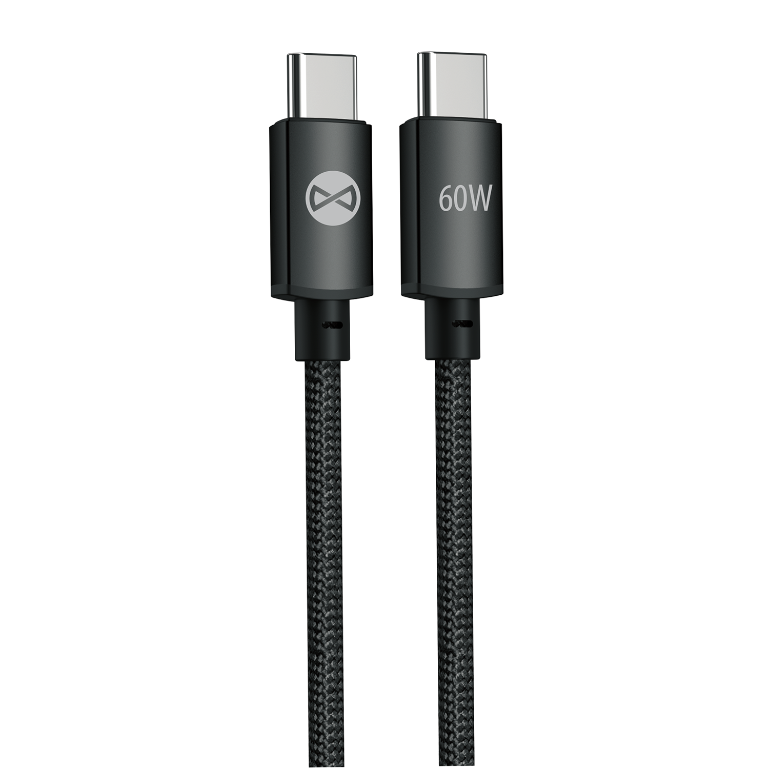 kabel Forever Vibe 60W USB-C - USB-C 1 m ciemny szary Motorola Moto E22S / 2 kabel Forever Vibe 60W USB-C - USB-C 1 m ciemny szary Motorola Moto E22S / 2
