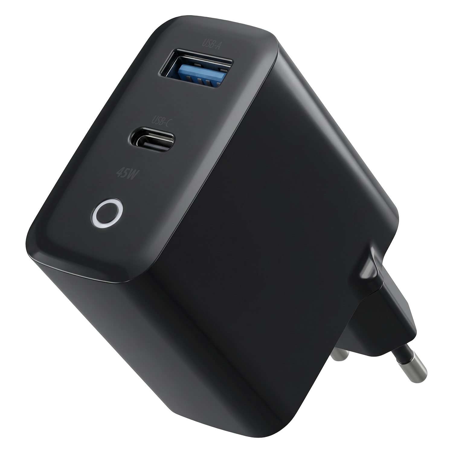 �adowarka sieciowa Forever GaN USB-C USB 45W ciemna szara Motorola Moto E22S