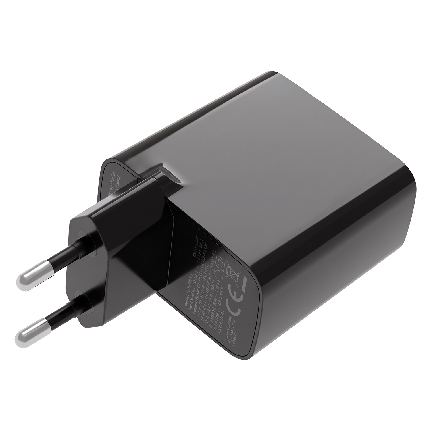 �adowarka sieciowa Forever GaN USB-C USB 45W ciemna szara Motorola Moto E22S / 7