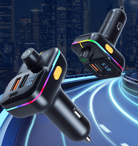 XO transmiter FM BCC09 Bluetooth MP3 �adowarka samochodowa 25W czarna Motorola Moto E22S / 3