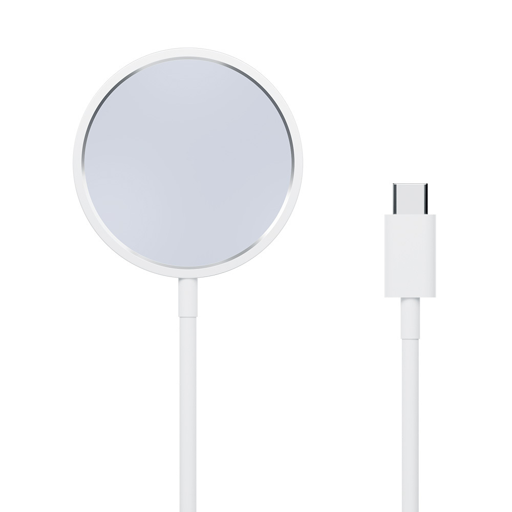 Szybka �adowarka bezprzewodowa indukcyjna Qi MagSafe 15W bia�a Samsung Galaxy S8 Plus / 3
