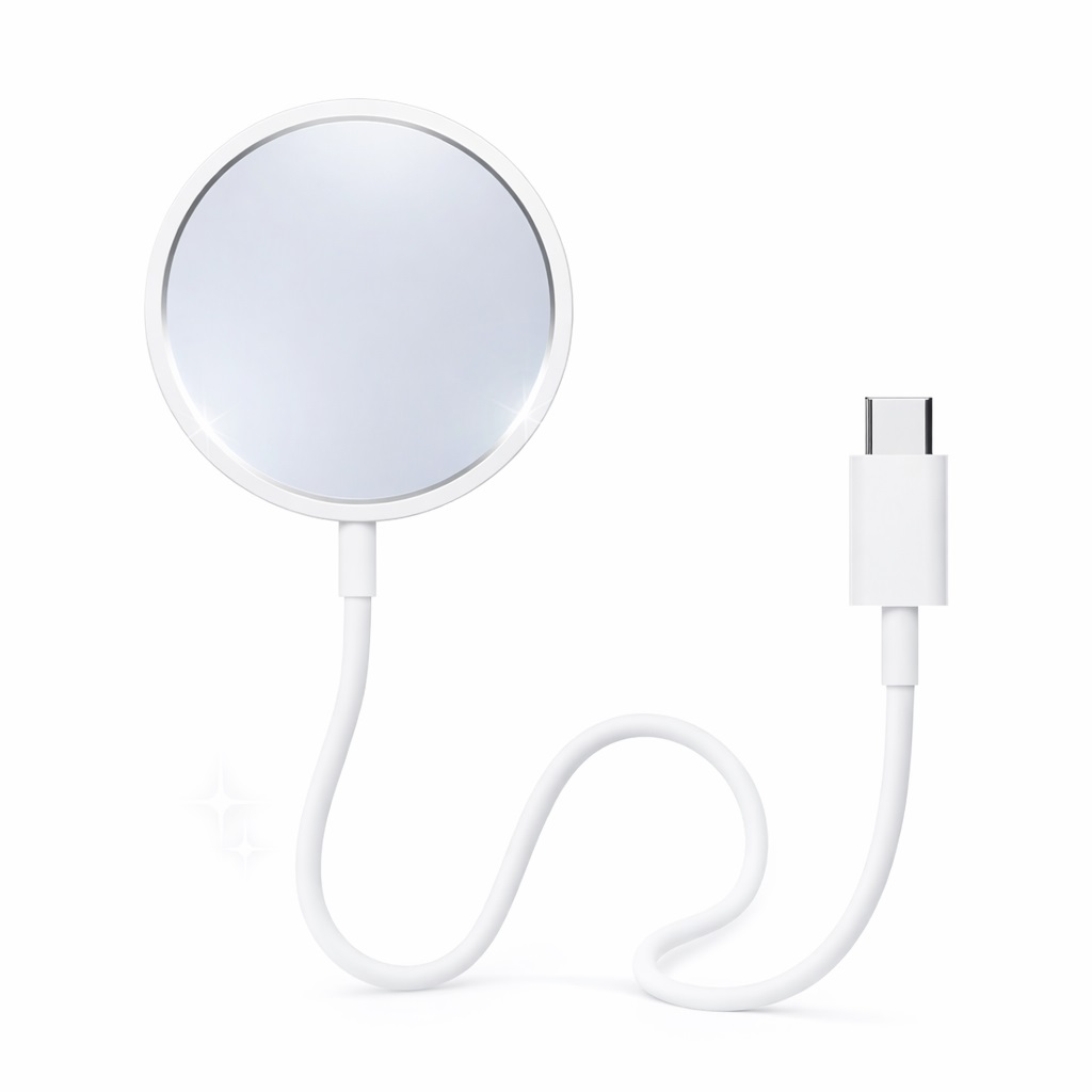 Szybka �adowarka bezprzewodowa indukcyjna Qi MagSafe 15W bia�a Samsung Galaxy S8 Plus / 5