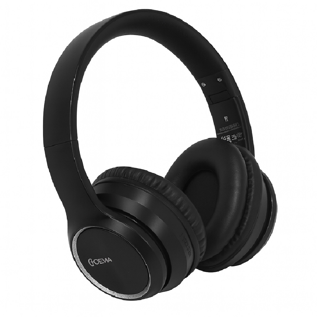 S�uchawki nauszne z mikrofonem do telefonu bezprzewodowe bluetooth Devia czarne Samsung Galaxy A10 / 4