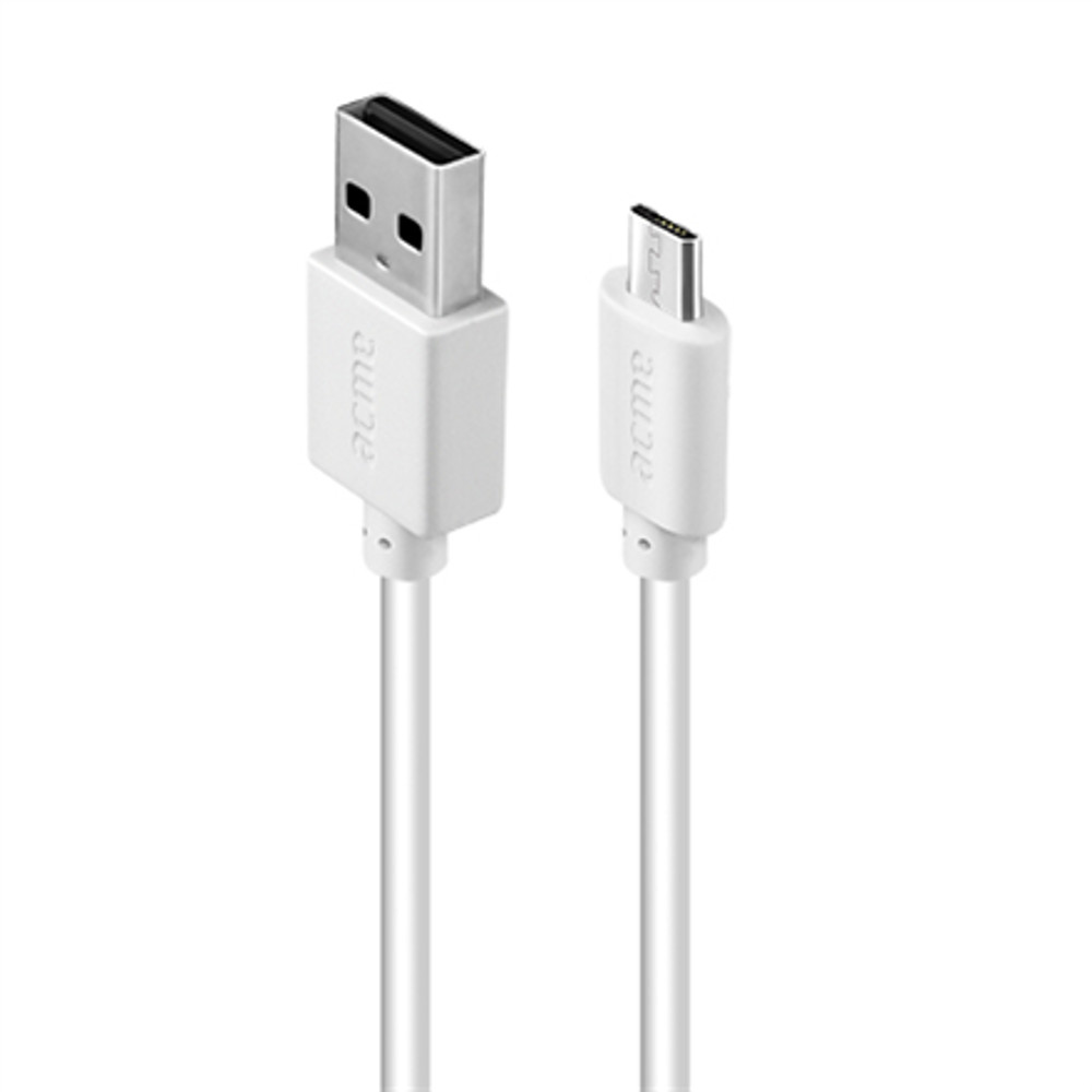 Acme Europe kabel micro-USB CB1011W (1m) bia�y