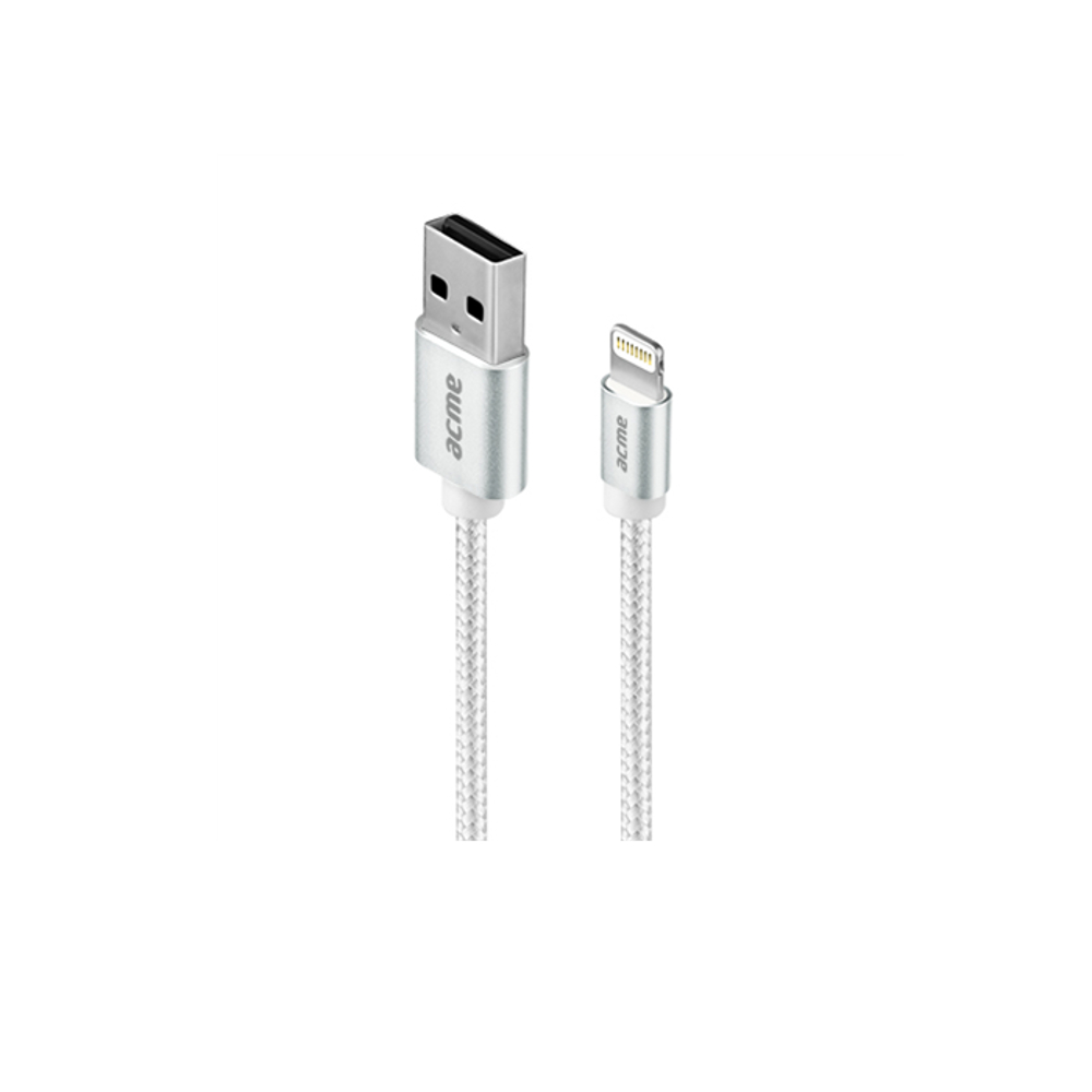 Acme Europe kabel USB do iPhone CB2031S (1 m) srebrny