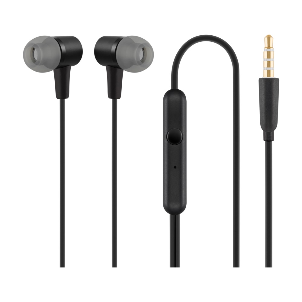 ACME EUROPE S�uchawki przewodowe douszne z mikrofonem HE20 czarne