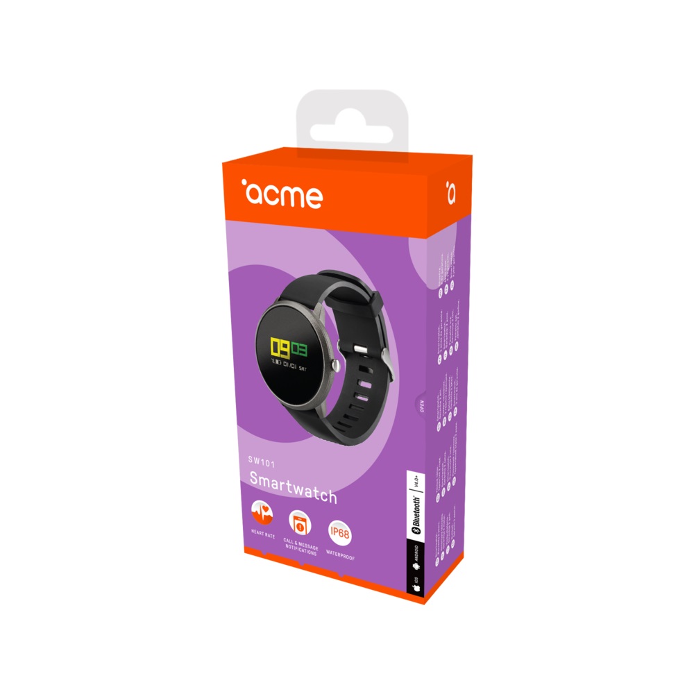 Acme Europe smartwatch SW101 czarny / 11