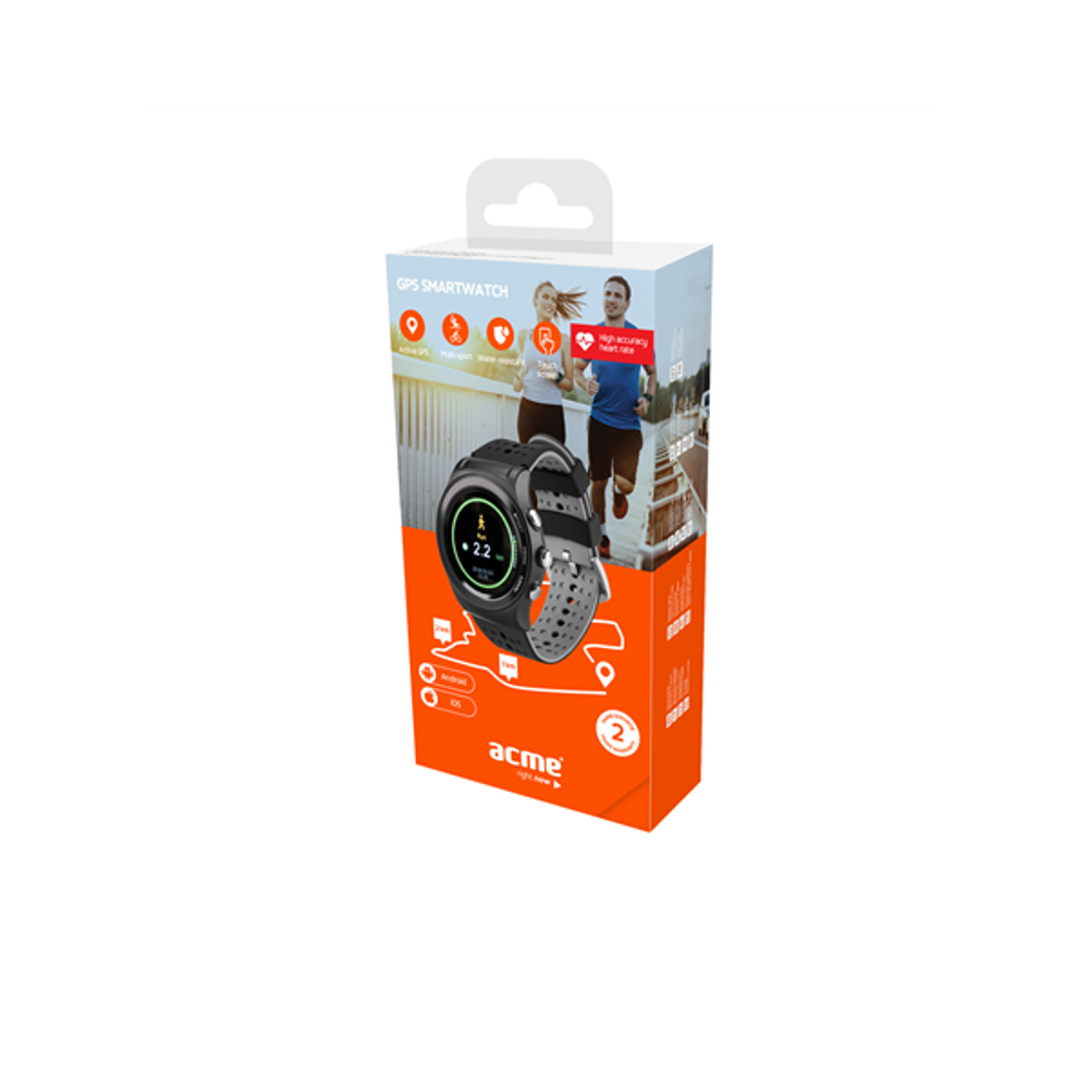 Acme Europe smartwatch SW301 z GPS czarny / 11