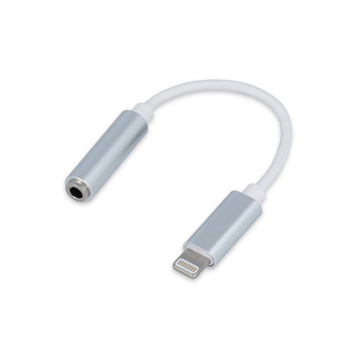 Adapter do iPhone 8-PIN-audio jack 3,5 mm bia�y / 2