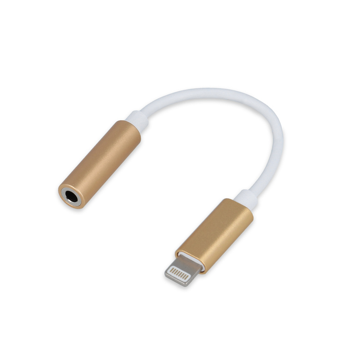 Adapter do iPhone 8-PIN-audio jack 3,5 mm zoty / 2