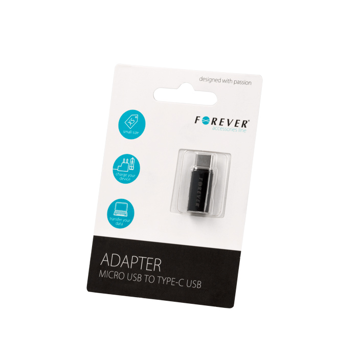 Adapter Forever micro USB typ-C