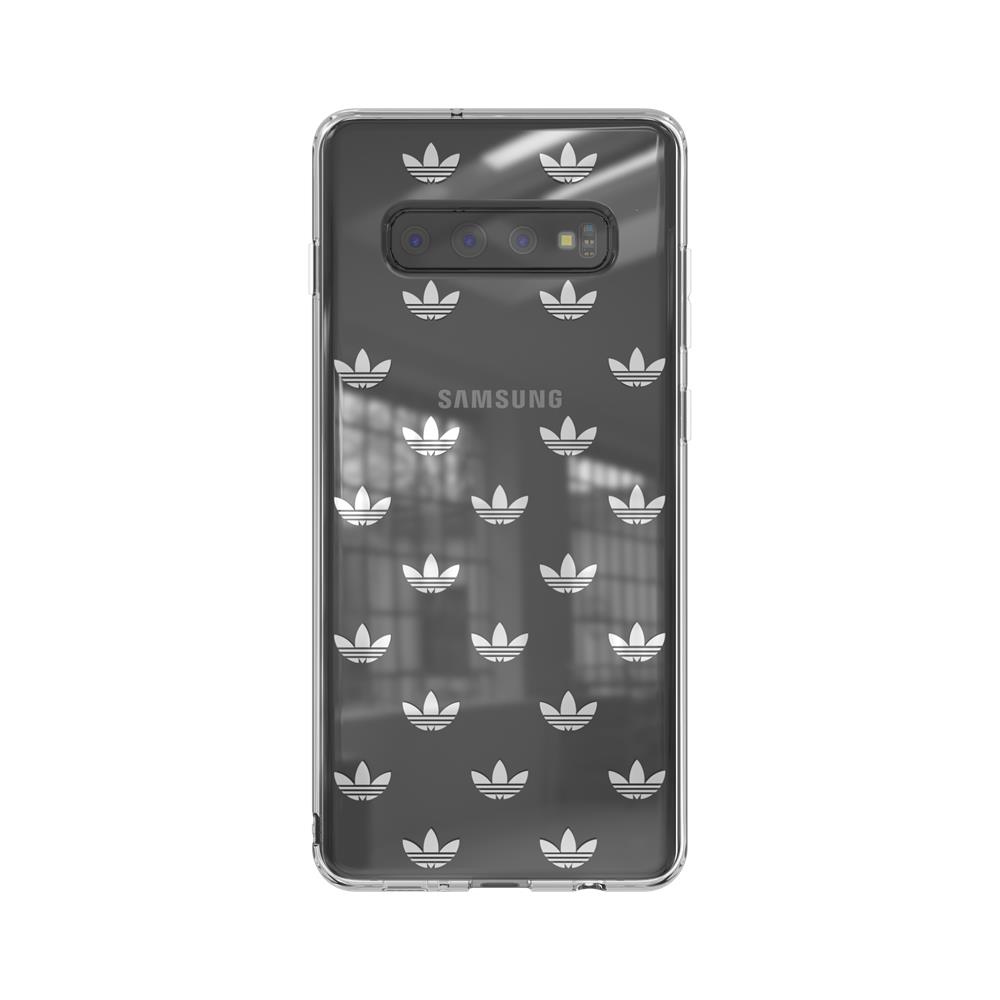 Adidas Samsung S10 Plus Snap Entry SS19 srebrne hard case Samsung Galaxy S10 Plus / 2