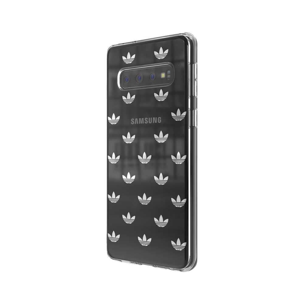 Adidas Samsung S10 Snap Entry SS19 srebrne hard case Samsung Galaxy S10