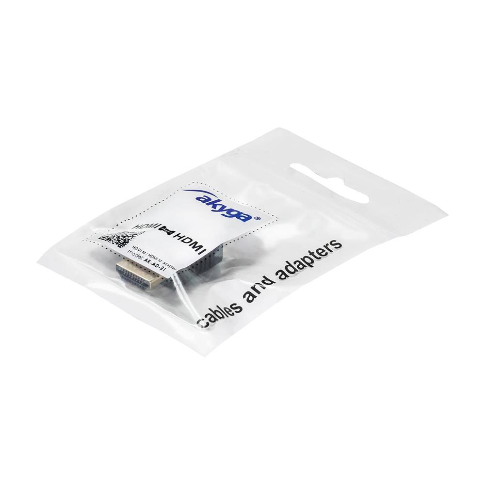 Akyga adapter AK-AD-21 HDMI (m) / HDMI (m) / 2