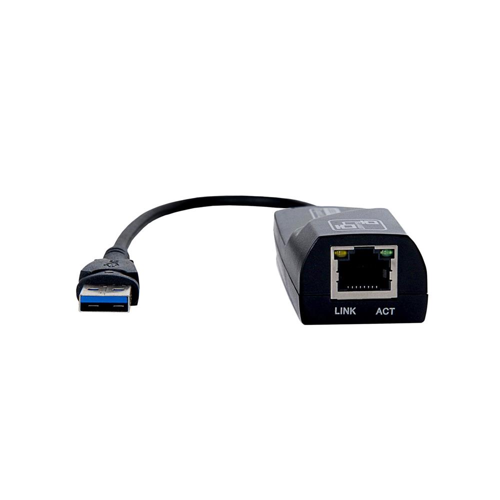Akyga adapter z kablem AK-AD-31 karta sieciowa USB A (m) / RJ45 (f) 10/100/1000 ver. 3.0 15cm / 2