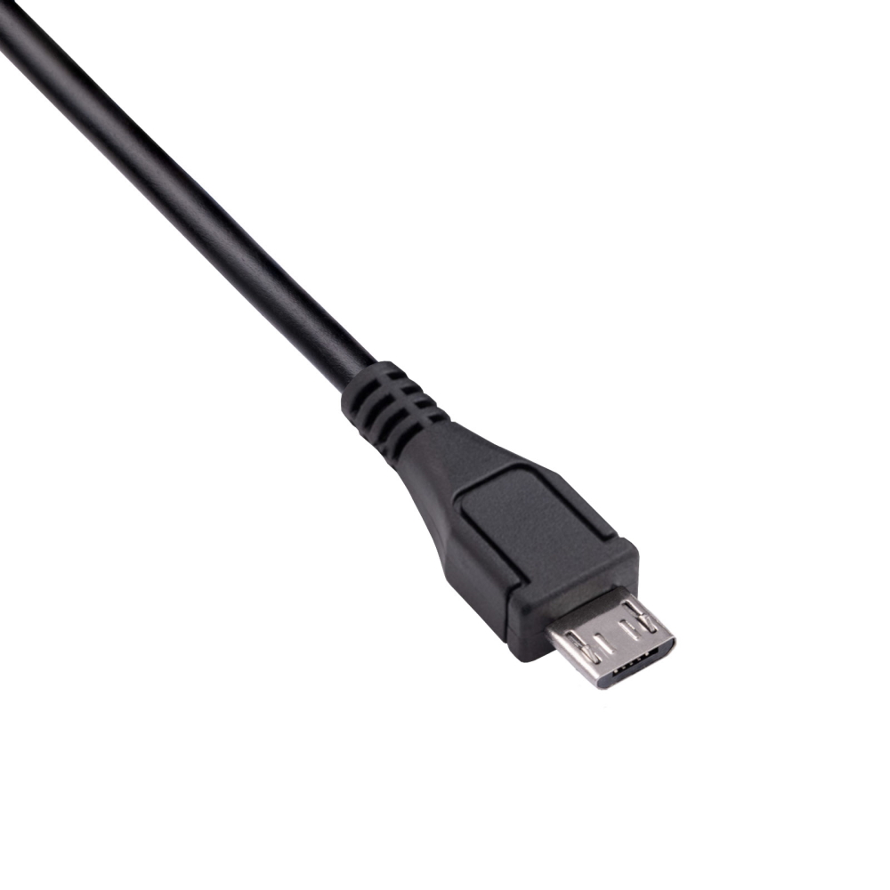 Akyga kabel microUSB 60cm czarny / 2