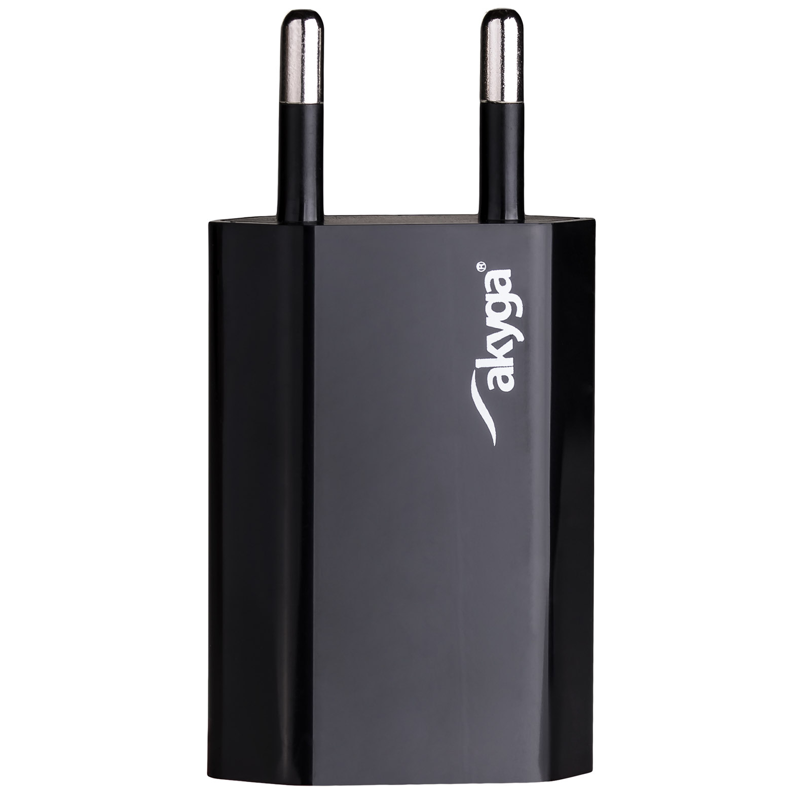 Akyga �adowarka sieciowa AK-CH-03BK 5W USB-A 5V / 1A czarna / 3