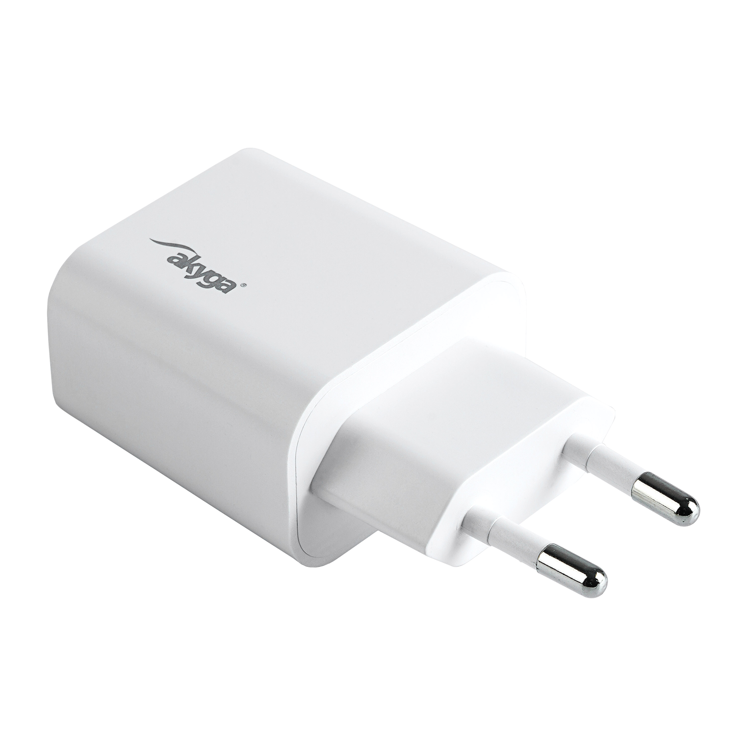 Akyga �adowarka sieciowa AK-CH-18 20W USB-C PD 5-12V / 1.67-3A bia�a / 2
