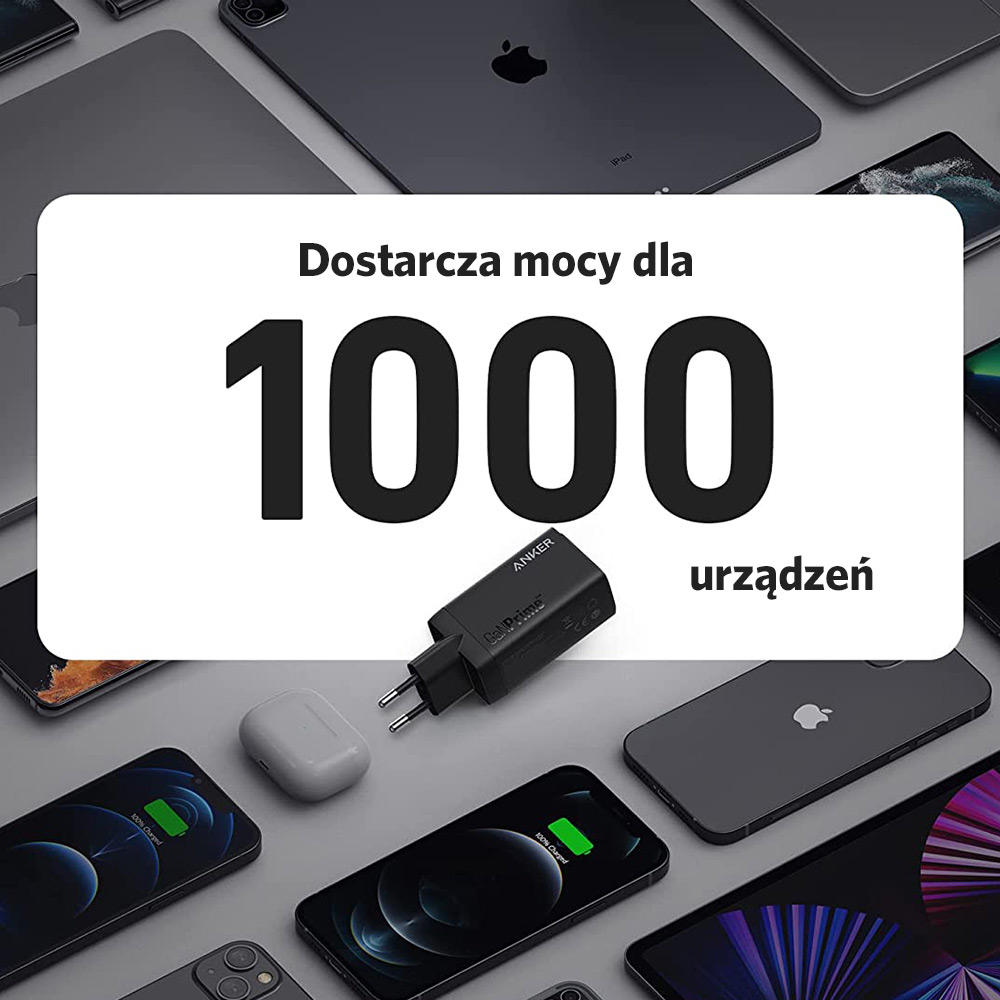 Anker �adowarka Anker GaNPrime 737 120W 1x USB-A 2x USB-C / 4