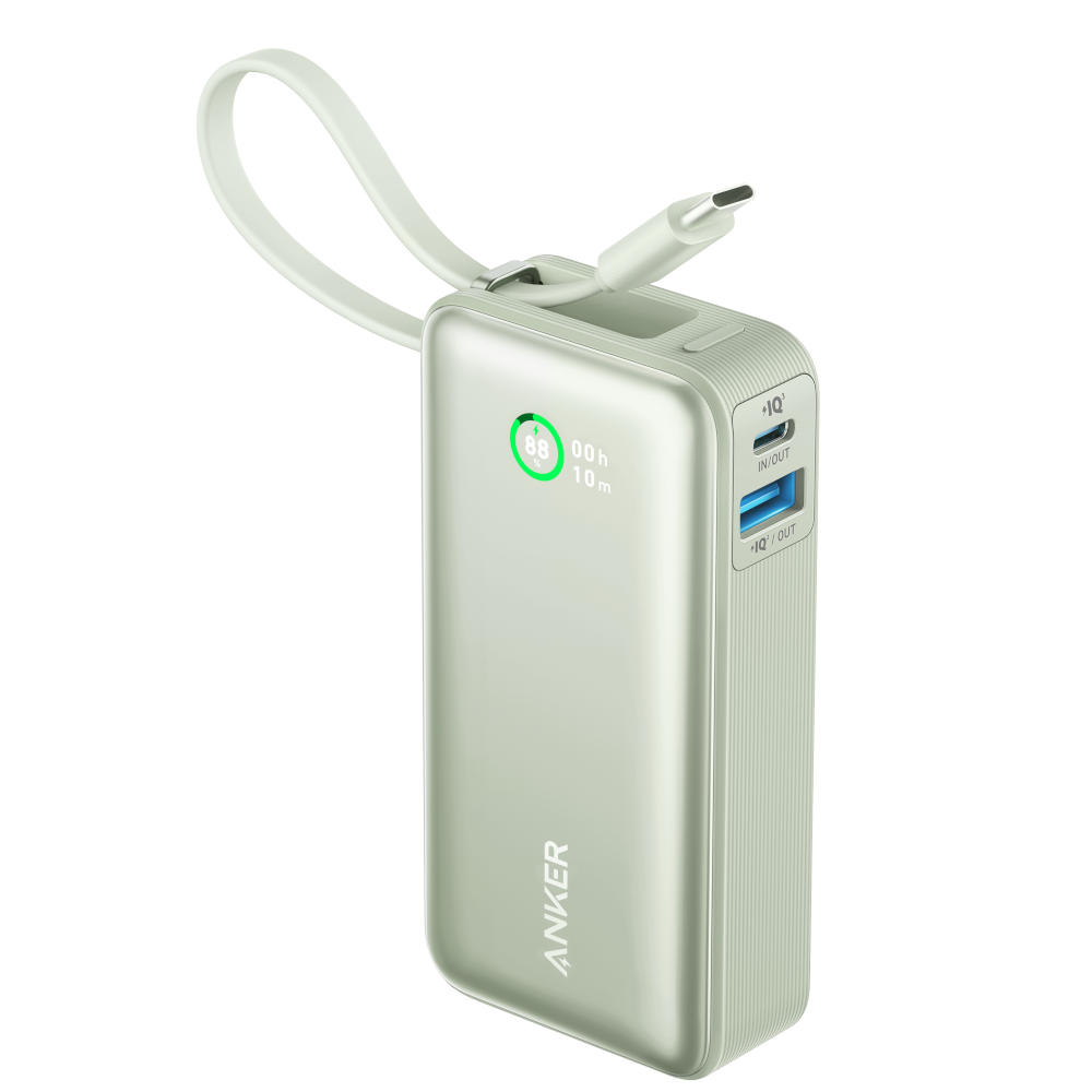 Anker powerbank Anker Nano 10000mAh 30W z wbudowanym z��czem USB-C zielony / 4
