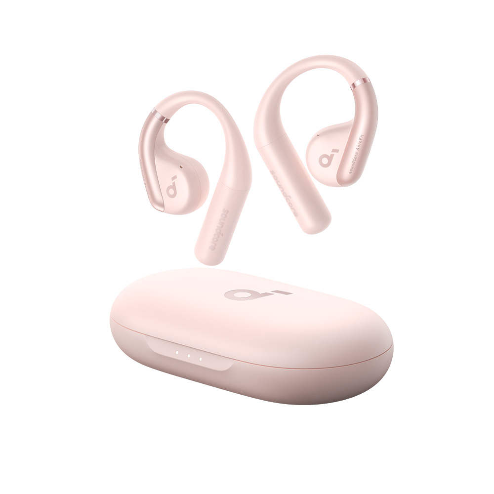 Anker s�uchawki Bluetooth Soundcore AeroFit Open-Ear r�owe