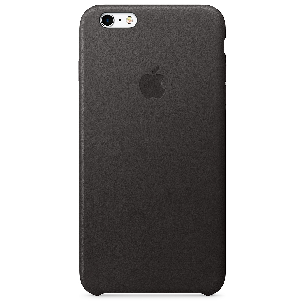 Apple iPhone 6s Plus Leather Case czarny Apple iPhone 6s Plus