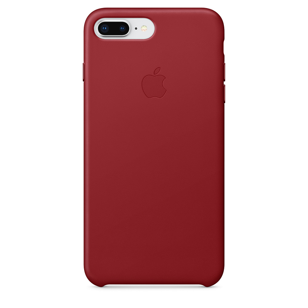 Apple iPhone 8 Plus/7 Plus Leather Case czerwony Apple iPhone 8 Plus