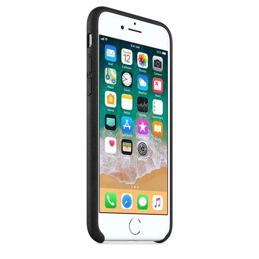 Apple iPhone 8/7 Leather Case czarny Apple iPhone 7 / 2