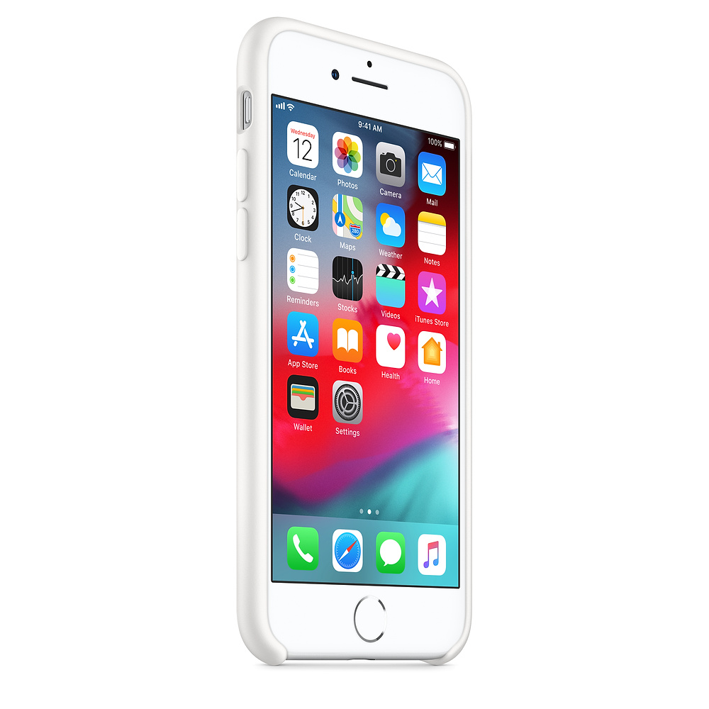 Apple iPhone 8/7 Silicone Case bia�y Apple iPhone 7 / 2