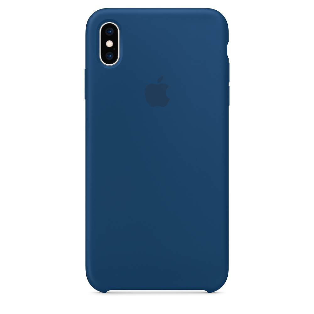 Apple iPhone XS Max Silicone Case burzowy b��kit Apple iPhone XS Max