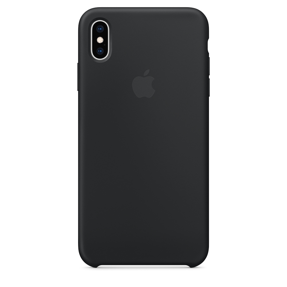Apple iPhone XS Max Silicone Case czarny Apple iPhone XS Max