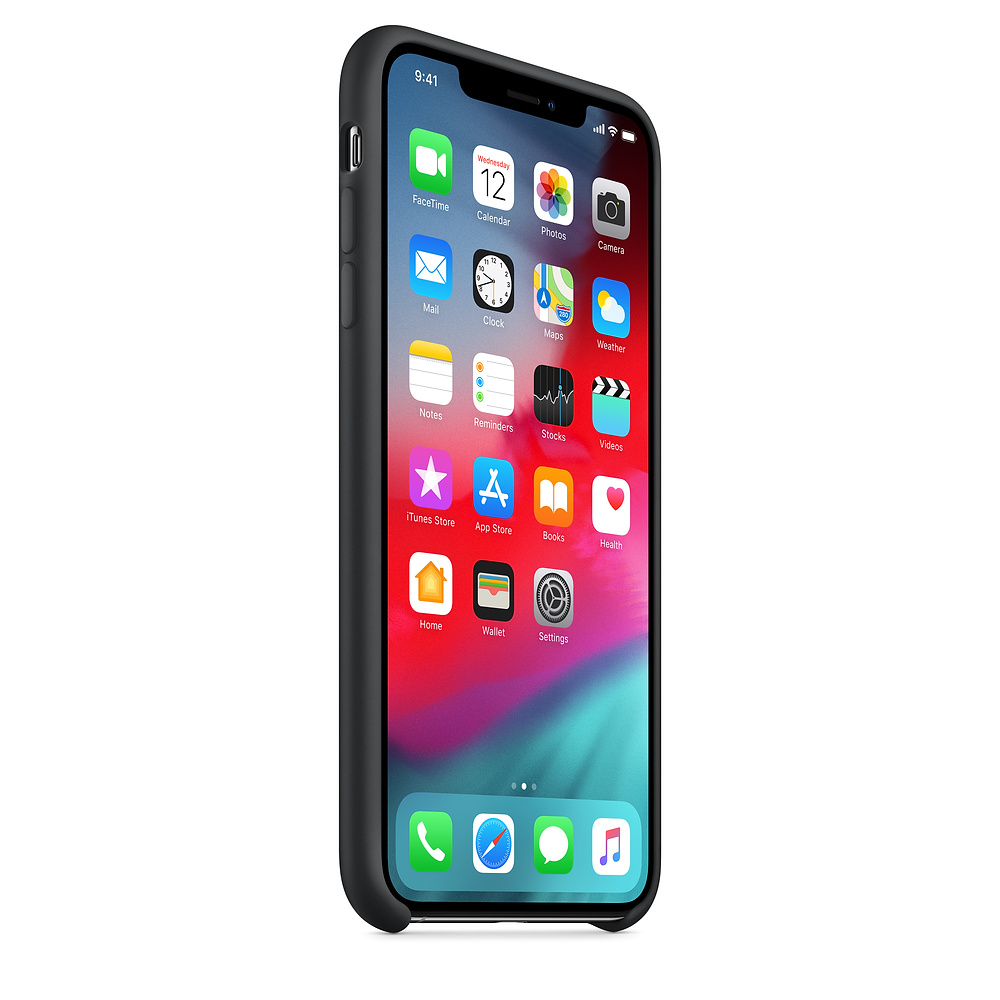 Apple iPhone XS Max Silicone Case czarny Apple iPhone XS Max / 2