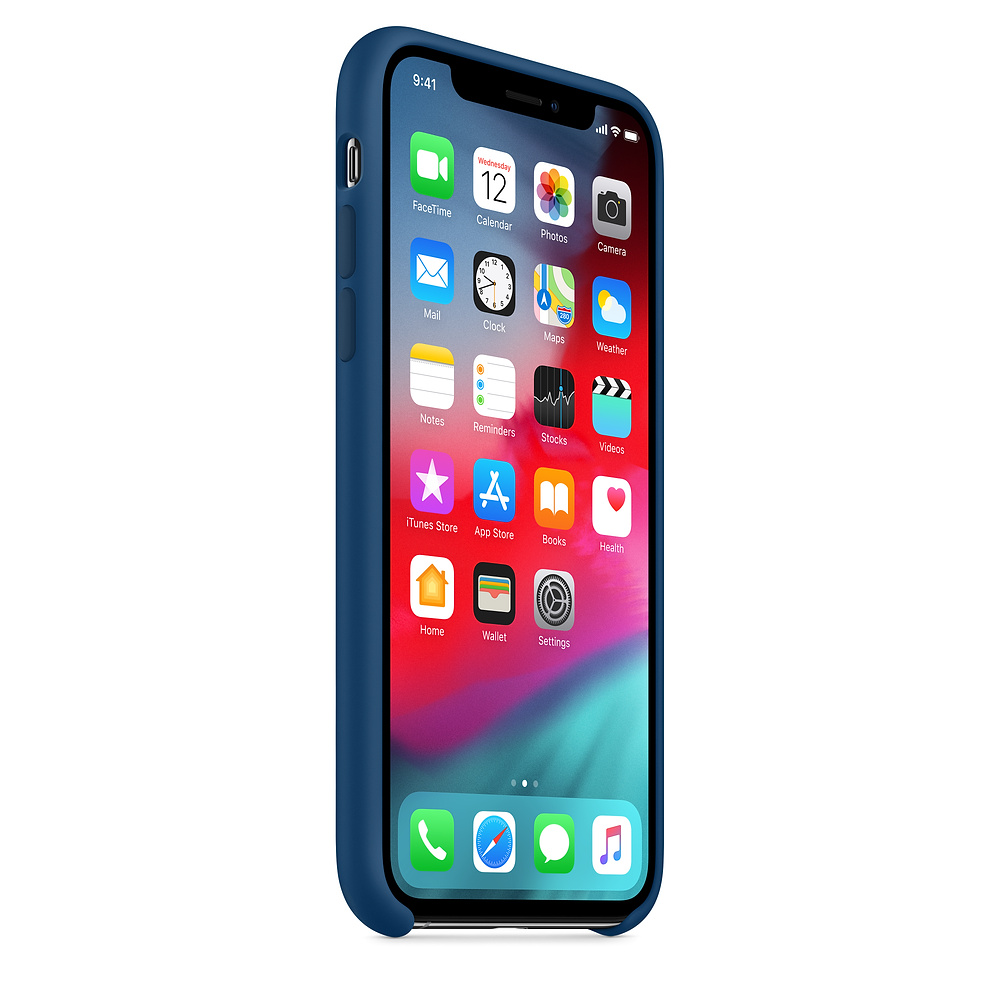 Apple iPhone XS Silicone Case burzowy b��kit Apple iPhone XS / 2