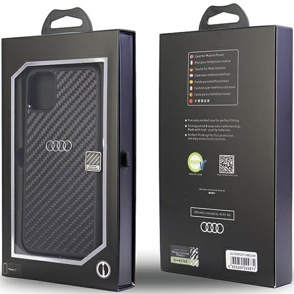 Audi nakadka czarny Apple iPhone 11 / 4