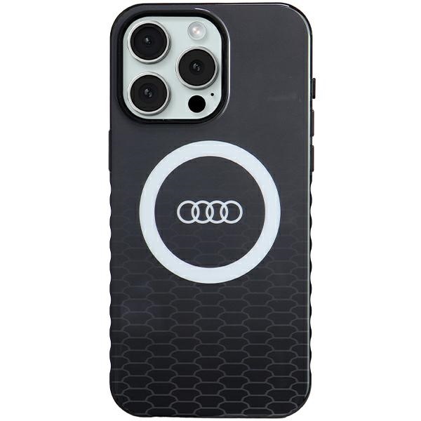 Audi nakadka czarny Apple iPhone 15 Pro Max