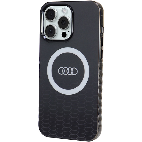 Audi nakadka czarny Apple iPhone 15 Pro Max / 2