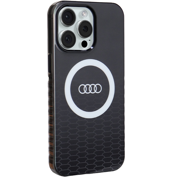 Audi nakadka czarny Apple iPhone 15 Pro Max / 6