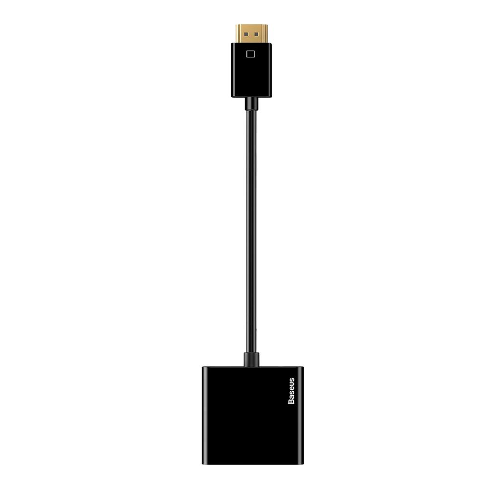 Baseus adapter HDMI 4K do VGA czarny / 5